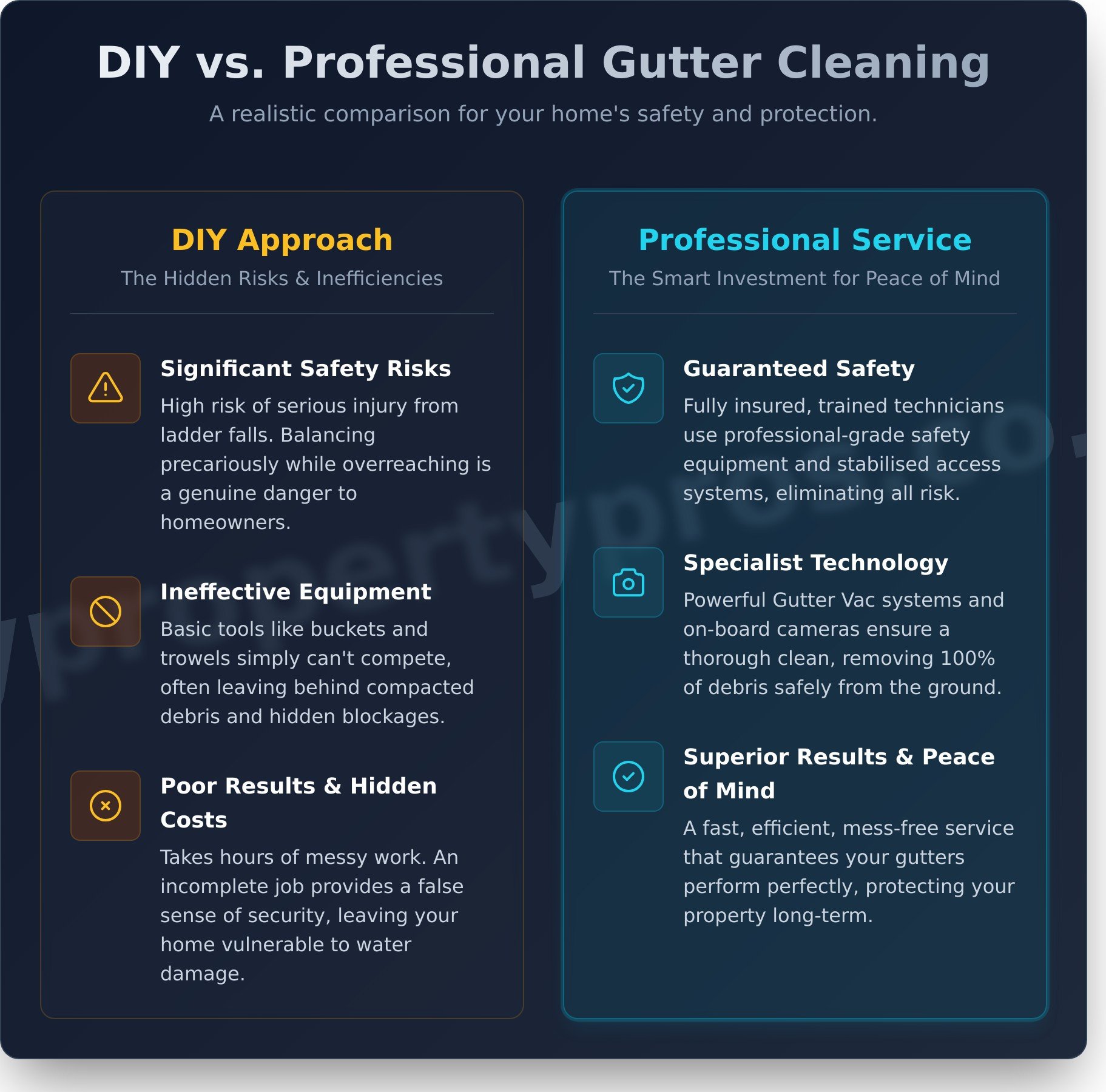 Why Professional Gutter Cleaning is a Smart Investment for Your Home - Infographic