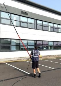 Professional Cladding Cleaning, Safely From The Ground