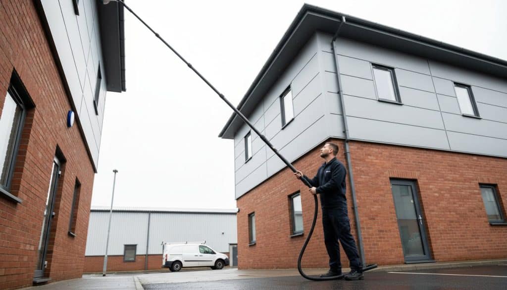 Commercial Gutter Cleaning Cardiff: Professional Maintenance for Your Business Premises