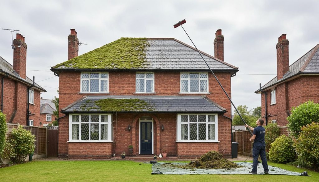 Professional Roof Moss Removal in Cardiff: The Ultimate Homeowner’s Guide