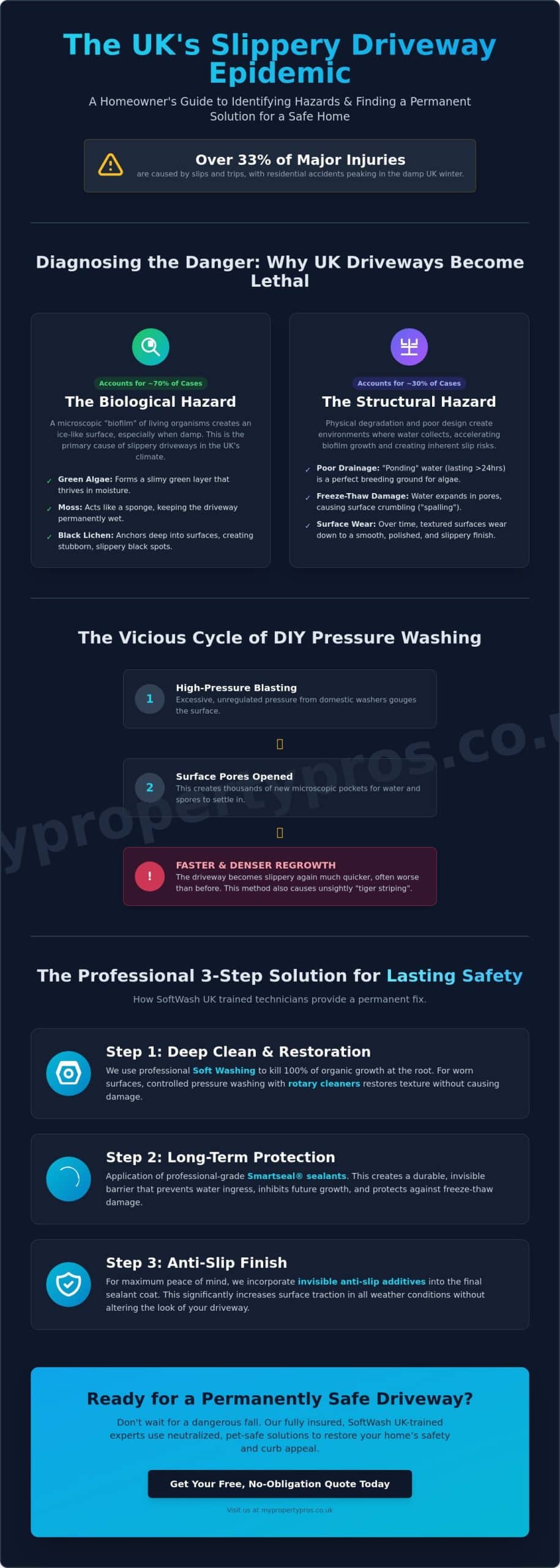 Slippery Driveway Solutions: A Checklist for Safe UK Homes in 2026