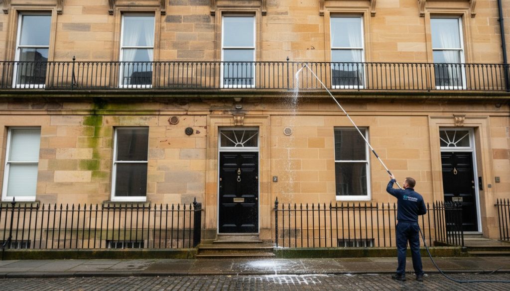 Soft Washing in Edinburgh: The Expert Guide to Safe Exterior Cleaning